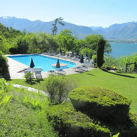 アパート Ferienwohnung Mit Aussicht Und Pool Gambarogno